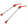 Itanium Ti Skewers bicicleta de carretera bicicleta MTB bicicleta de liberación rápida más ligero 48g / pair